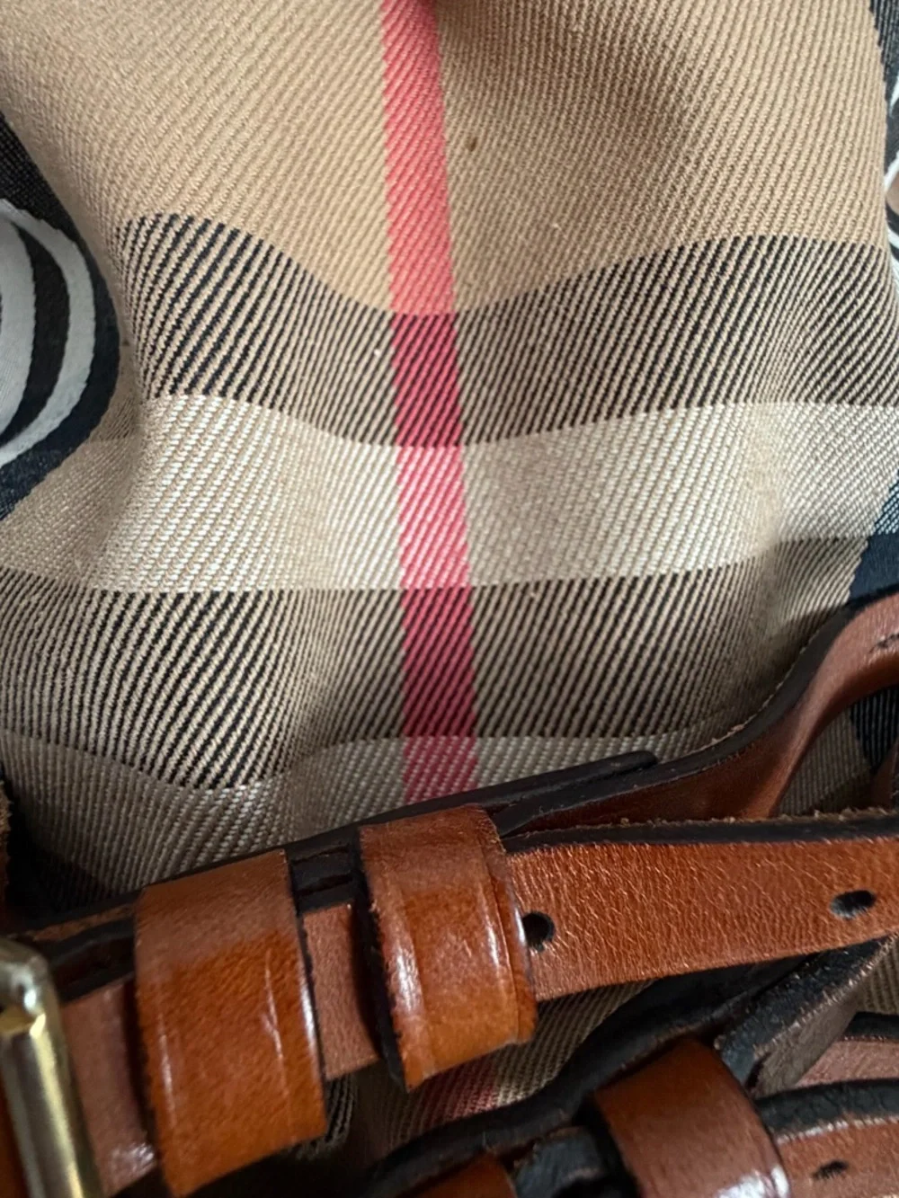 Burberry House Check Bridle Gosford Large Hobo Bag - Picture 14 of 14